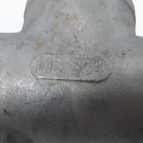 2" FNPT Tee 304 Stainless Steel Class 150 Lot of 3