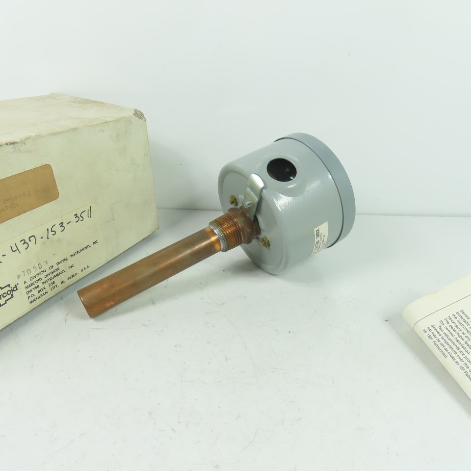 Mercoil FM-437-153-3511 Temperature Controller 240VAC 4A