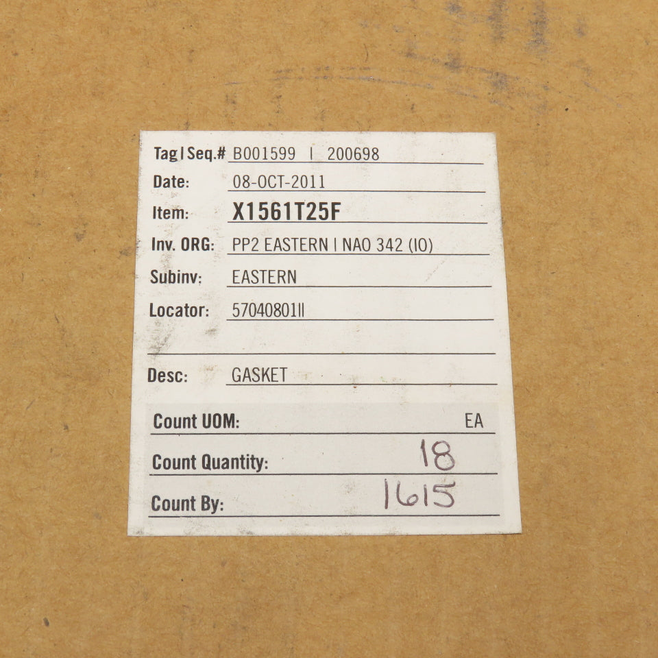 Dresser Rand X1561T25F Packing Gasket Lot Of 5