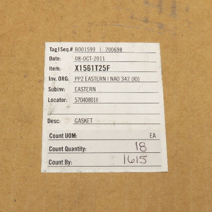 Dresser Rand X1561T25F Packing Gasket Lot Of 5