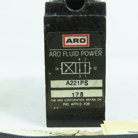 ARO A221PS Alpha Series Pneumatic Control Valve NEW