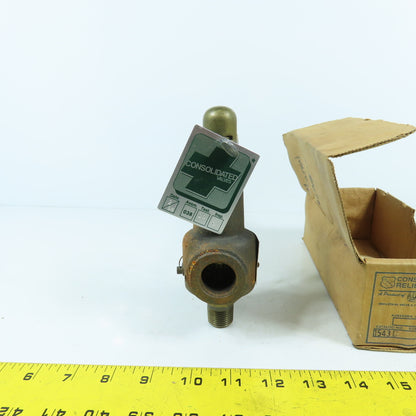 Consolidated Dalco Dresser 1543D Safety Relief Valve 1/2" 15 PSI Set