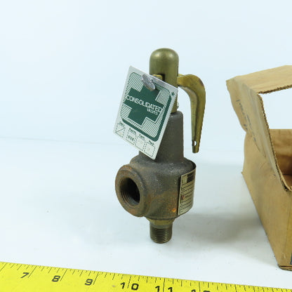 Consolidated Dalco Dresser 1543D Safety Relief Valve 1/2" 15 PSI Set