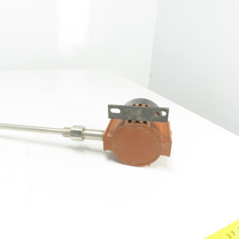 Moore TDZ/B-P2/U24-TO/S316 Temperature Transmitter 24" Probe 32-1/2" OAL