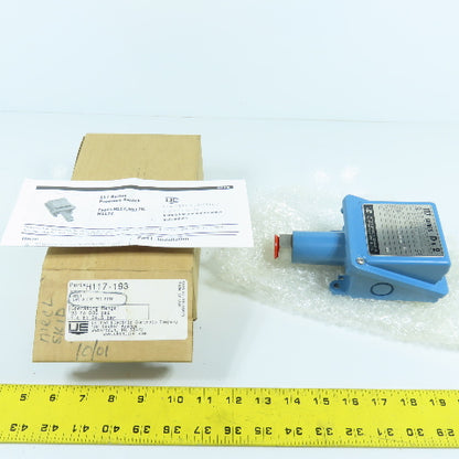 United Electric H117-193 117 Series Pressure Switch 20-500PSI NEW