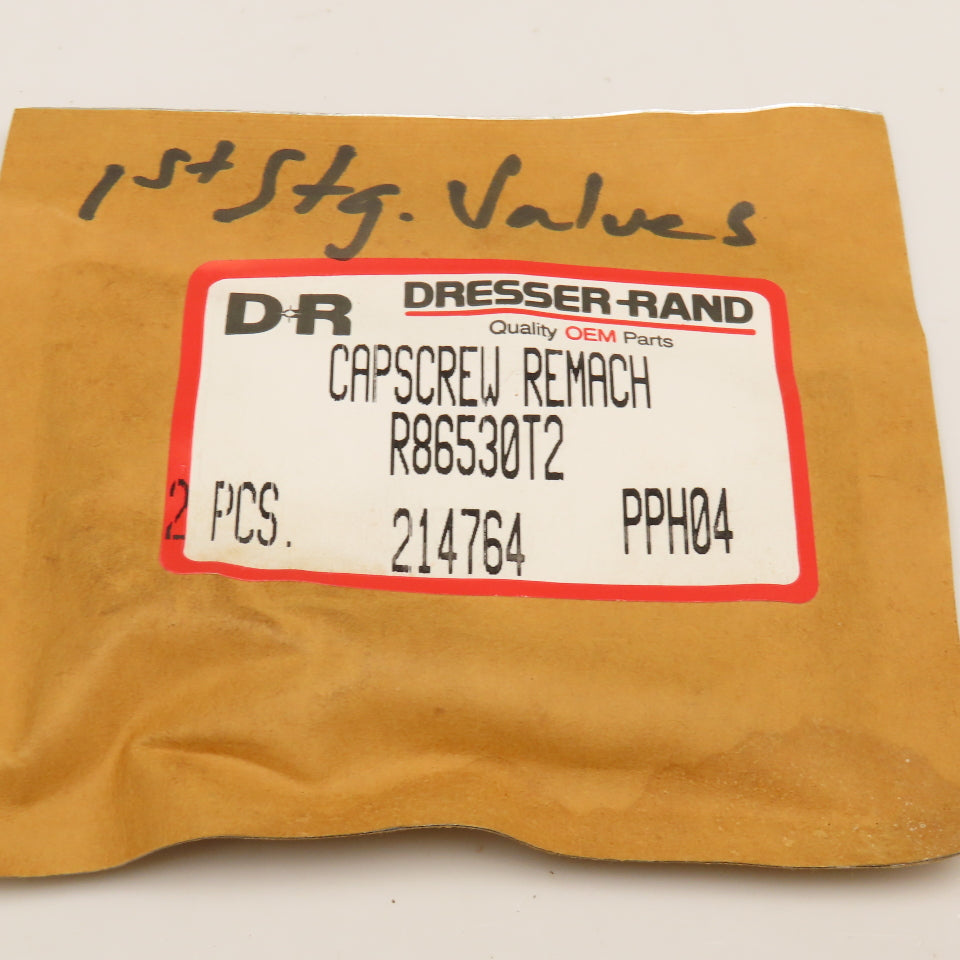 Dresser Rand R86530T2 Remachined Cap Screw Lot Of 2