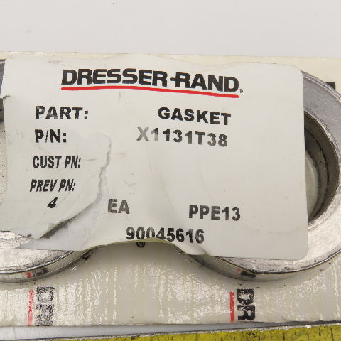 Dresser Rand X1131T38 Valve Cover Gasket Packing Lot Of 4