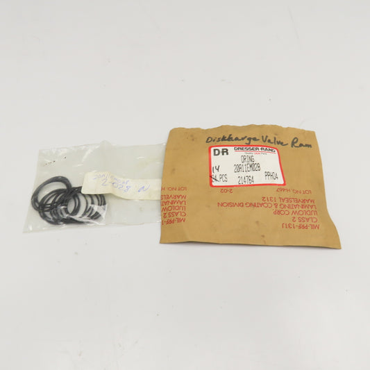 Dresser Rand 20A11EM028 O-Ring Yellow Stripe NEW OEM Lot Of 14