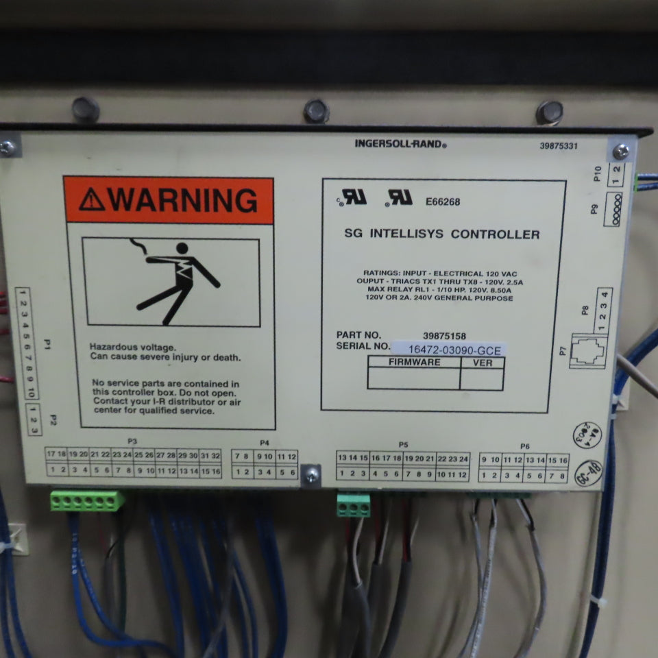 Ingersoll Rand SSR-XF150 Rotary Screw Air Compressor 150HP 460V 739CFM 103PSIG