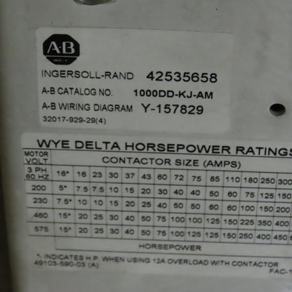 Ingersoll Rand SSR-XF150 Rotary Screw Air Compressor 150HP 460V 739CFM 103PSIG