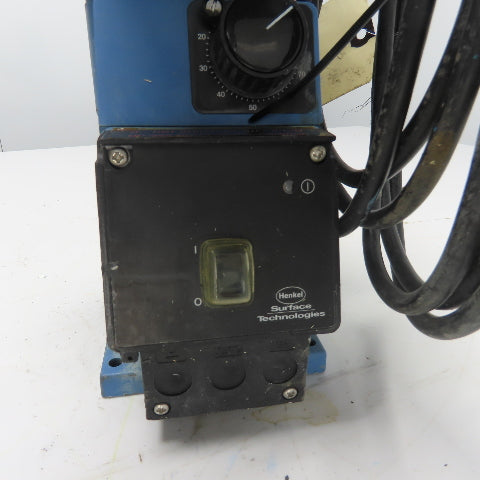 Henkel HST8 1.91.13 E10.0250PV10PT P Metering Pump 115V 8PPH 145PSIG