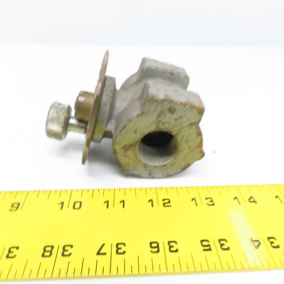 North American 1122 3/4" FNPT Manual Butterfly