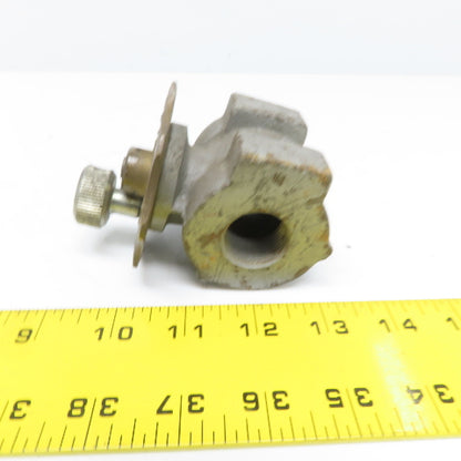 North American 1122 3/4" FNPT Manual Butterfly