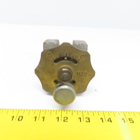 North American 1122 3/4" FNPT Manual Butterfly