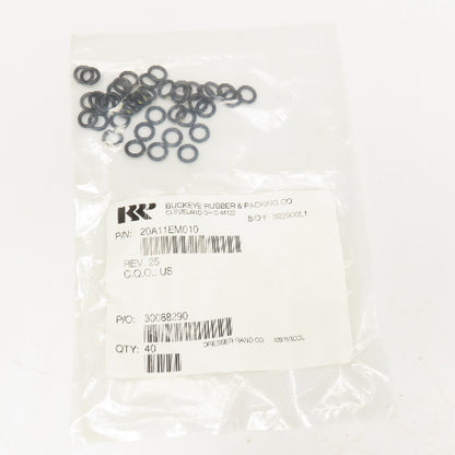 Buckeye Rubber 20A11EM010 O-Ring For Dresser Rand Lot Of 40