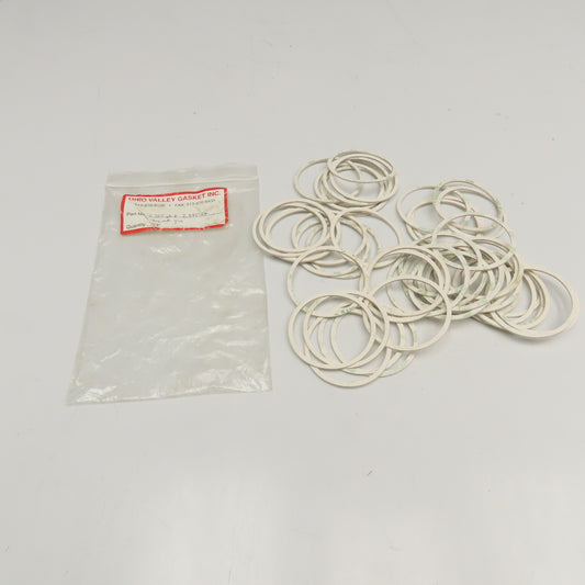 Ohio Valley 2.705 x 2.345 ID Gasket Sigma 1/16 Lot Of 48