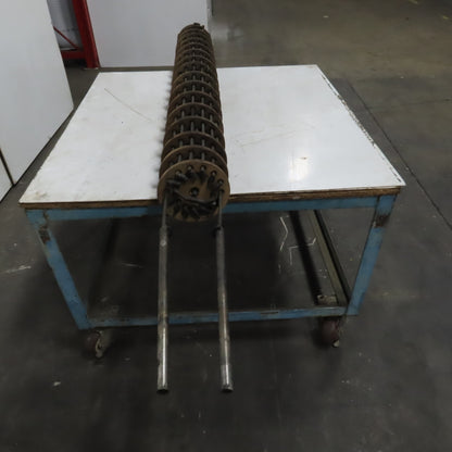 High Temperature Ceramic Radiant Tube Furnace Heater 56" x 7" (Broken Pieces)