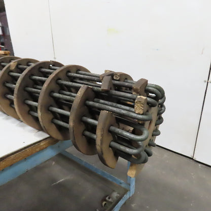 High Temperature Ceramic Radiant Tube Furnace Heater 56" x 7" (Broken Pieces)