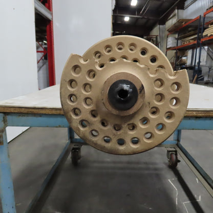High Temperature Ceramic Radiant Tube Furnace Heater 62" x 8" (Broken Pieces)