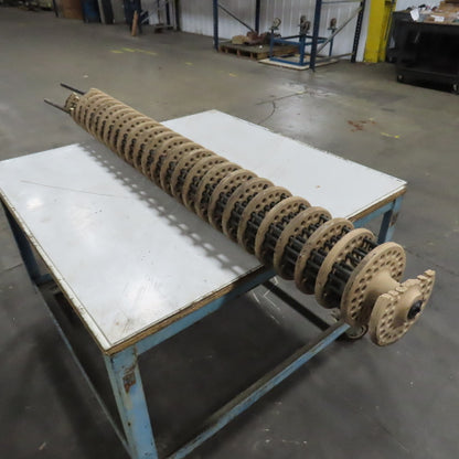 High Temperature Ceramic Radiant Tube Furnace Heater 62" x 8" (Broken Pieces)