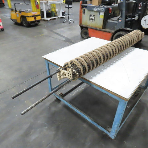 High Temperature Ceramic Radiant Tube Furnace Heater 62" x 8" (Broken Pieces)