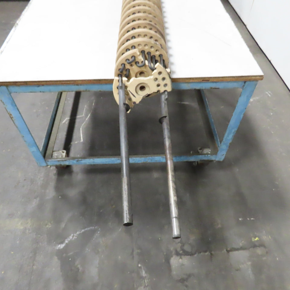 High Temperature Ceramic Radiant Tube Furnace Heater 62" x 8" (Broken Pieces)