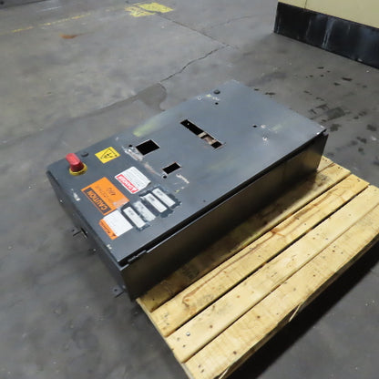 42" x 24" x 8" Steel Electrical Enclosure W/ Backplate & 100A Disconnect OT100E3
