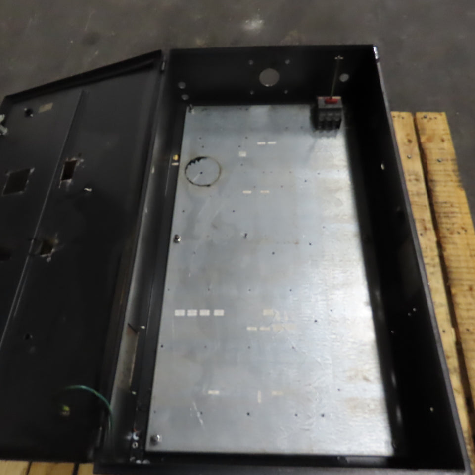 42" x 24" x 8" Steel Electrical Enclosure W/ Backplate & 100A Disconnect OT100E3