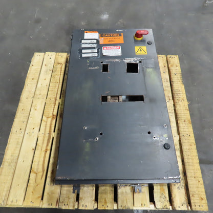 42" x 24" x 8" Steel Electrical Enclosure W/ Backplate & 100A Disconnect OT100E3