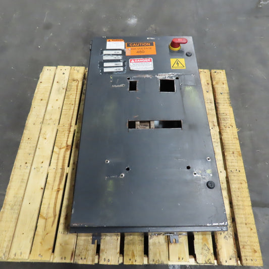 42" x 24" x 8" Steel Electrical Enclosure W/ Backplate & 100A Disconnect OT100E3