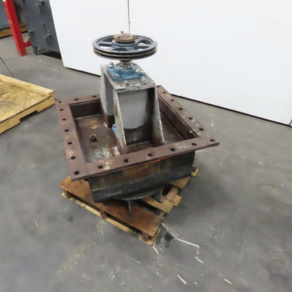 22-1/2" Belt Driven Plug Blower Fan 2" Shaft W/ All NEW BEARINGS (No Motor)