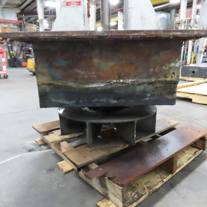 22-1/2" Belt Driven Plug Blower Fan 2" Shaft W/ All NEW BEARINGS (No Motor)