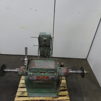 Hammond 5-R0L-B 5HP Double End Polishing & Buffing Lathe Jack 230/460V 3PH