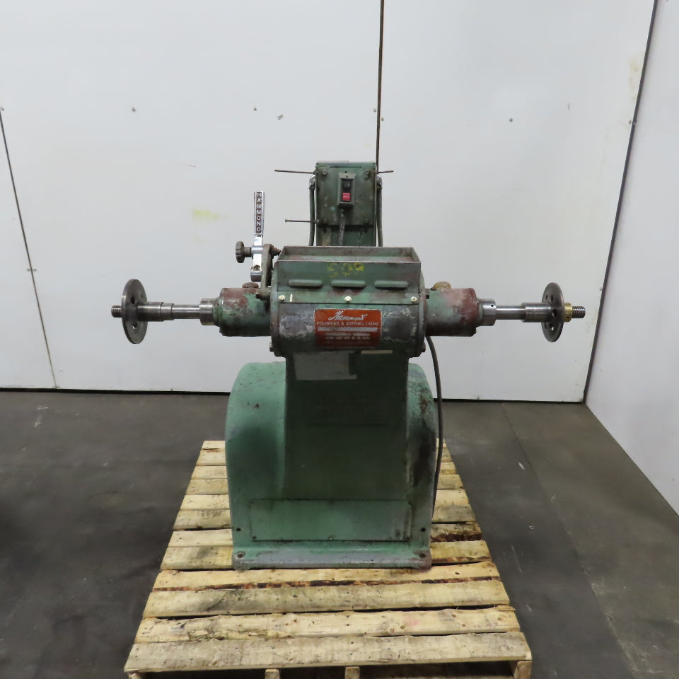 Hammond 5-R0L-B 5HP Double End Polishing & Buffing Lathe Jack 230/460V 3PH