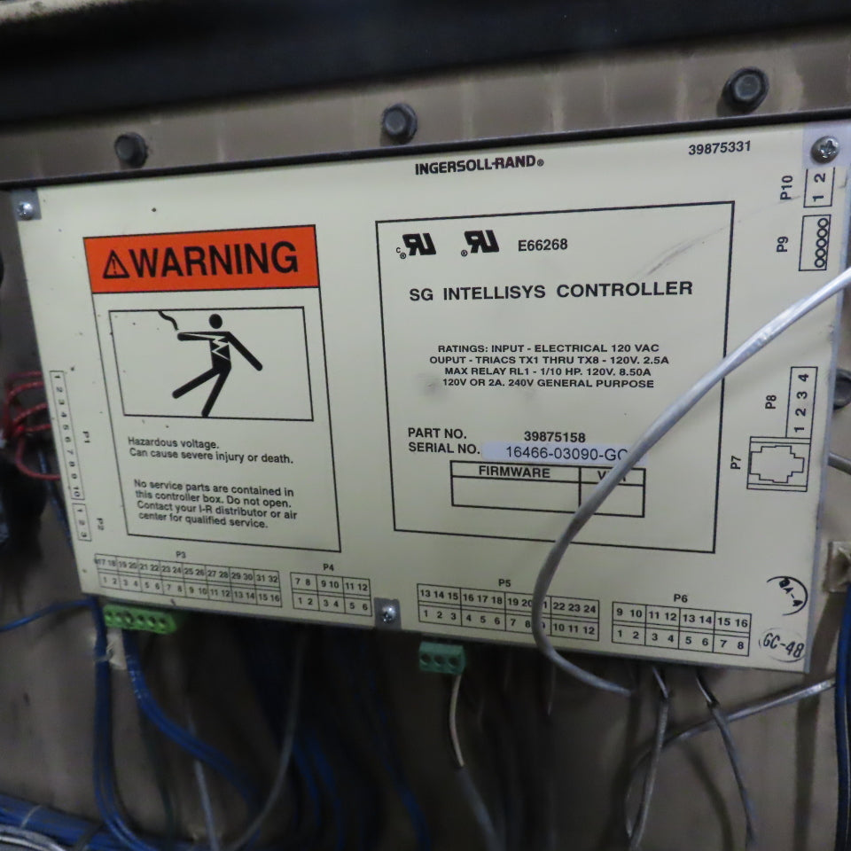 Ingersoll Rand SSR-XF150 Rotary Screw Air Compressor 150HP 460V 739CFM 103PSIG