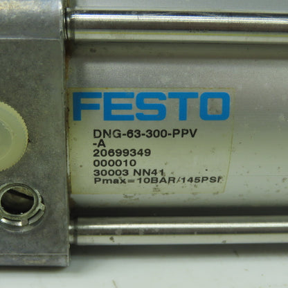 Festo DNG-63-300-PPV-A Double Acting Pneumatic Cylinder 32mm Bore 300mm Stroke