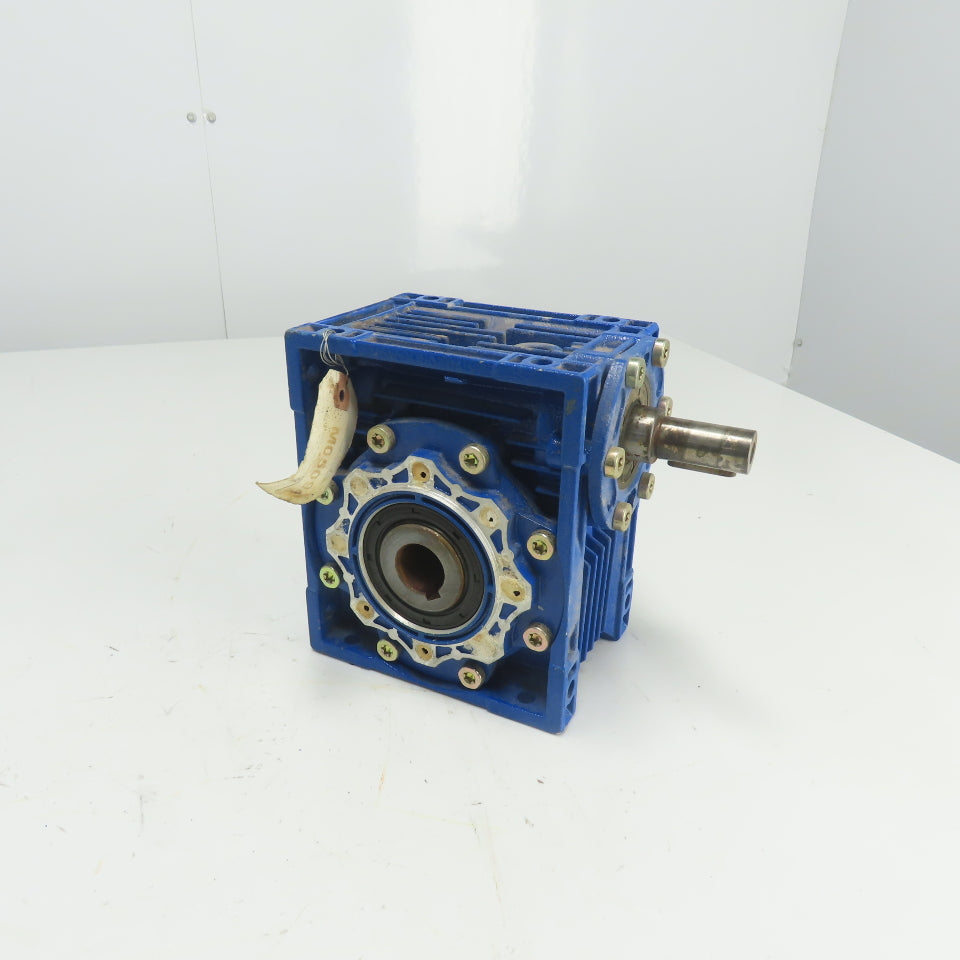 Motovario NRV 063 30:1 Ratio Gear Reducer 19mm Input Shaft 25mm Bore Output