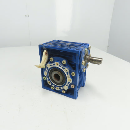 Motovario NRV 063 30:1 Ratio Gear Reducer 19mm Input Shaft 25mm Bore Output