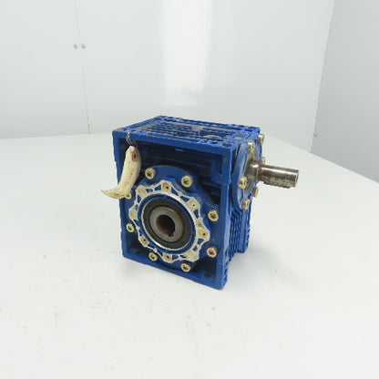 Motovario NRV 063 30:1 Ratio Gear Reducer 19mm Input Shaft 25mm Bore Output