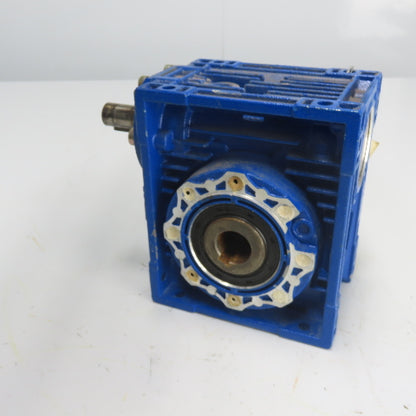 Motovario NRV 063 30:1 Ratio Gear Reducer 19mm Input Shaft 25mm Bore Output