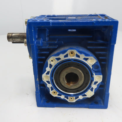 Motovario NRV 063 30:1 Ratio Gear Reducer 19mm Input Shaft 25mm Bore Output