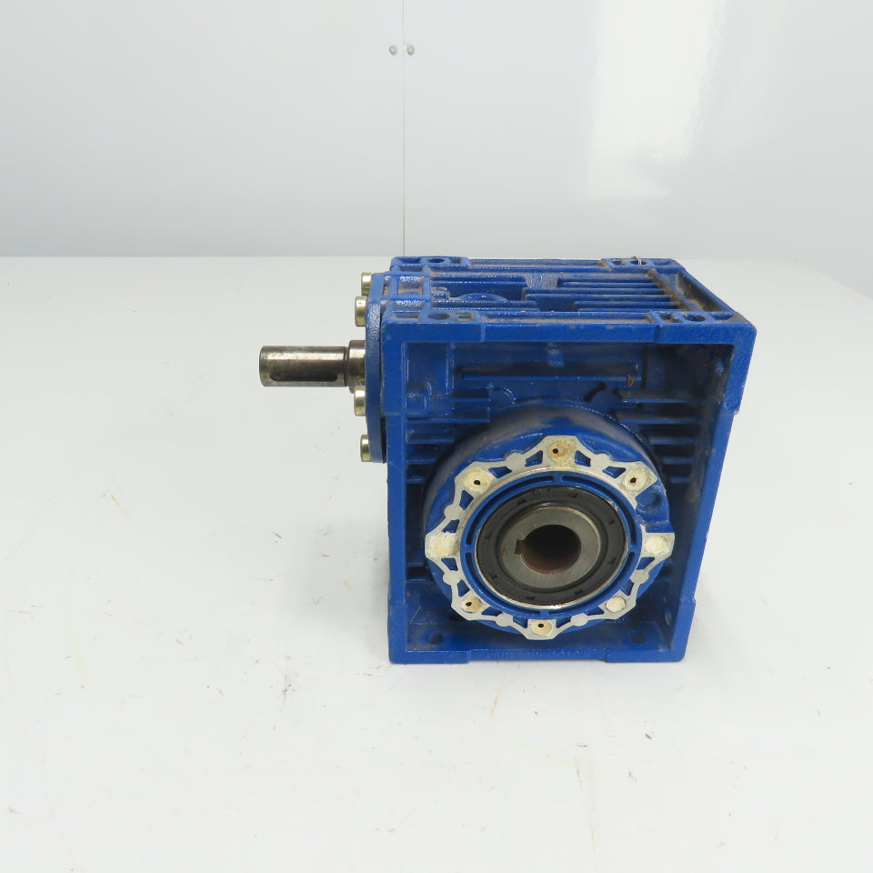 Motovario NRV 063 20:1 Ratio Gear Reducer 19mm Input Shaft 25mm Bore Output