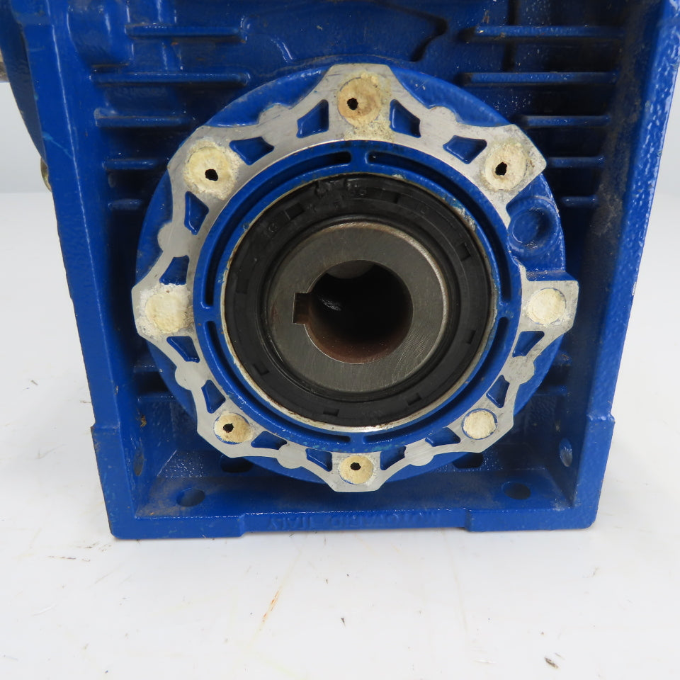 Motovario NRV 063 20:1 Ratio Gear Reducer 19mm Input Shaft 25mm Bore Output