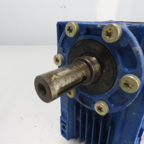 Motovario NRV 063 20:1 Ratio Gear Reducer 19mm Input Shaft 25mm Bore Output