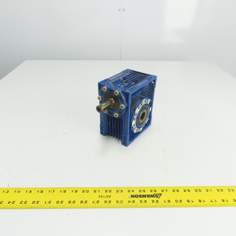 Motovario NRV 063 20:1 Ratio Gear Reducer 19mm Input Shaft 25mm Bore Output