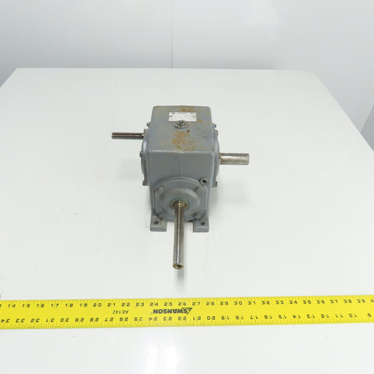 Winsmith 381158X0HY 3DBT 96:1 Ratio Gear Reducer 0.70Hp Input 18.75RPM Output