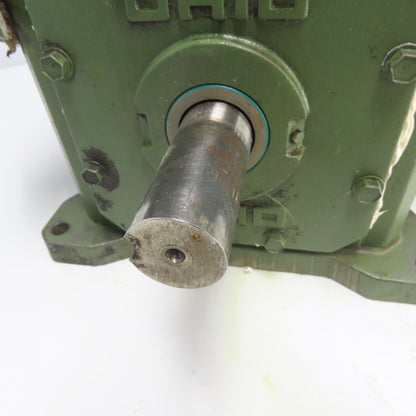 Ohio Gear B425 15:1 Ratio Gear Reducer 116.66RPM Output 8.32HP Input