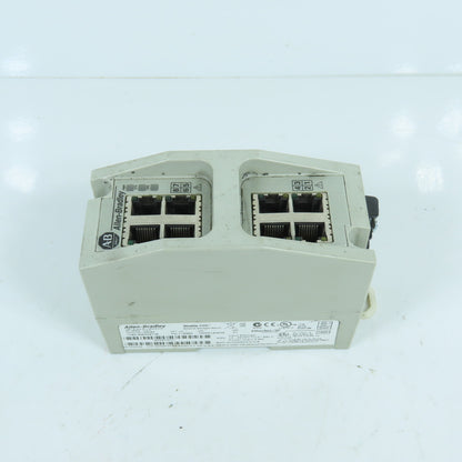 Allen Bradley 1783-EMS08T Ser B Stratix 6000 Ethernet Managed Switch