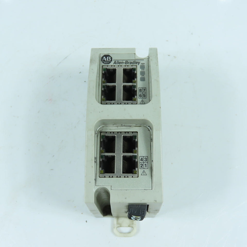 Allen Bradley 1783-EMS08T Ser B Stratix 6000 Ethernet Managed Switch
