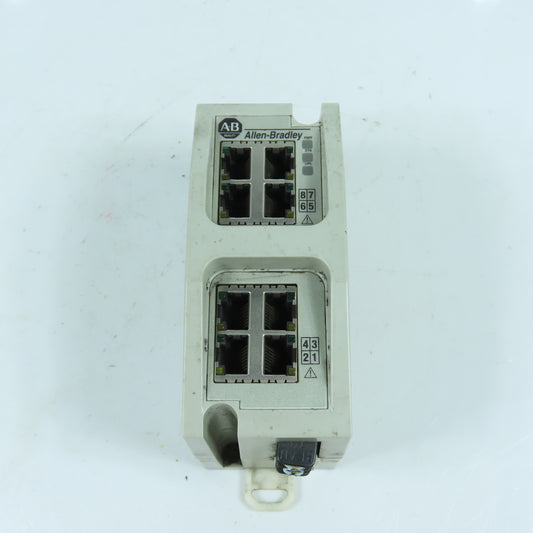 Allen Bradley 1783-EMS08T Ser B Stratix 6000 Ethernet Managed Switch